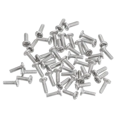 M1-0.25 X 3 mm 50pcs Diriger Vis Conduire Vis Matériel Attache pour Meubles - Photo 1/4