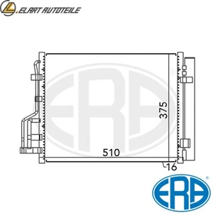 KONDENSATOR KLIMAANLAGE 667122 FÜR KIA CEE'D/Hatchback/PRO/SW HYUNDAI i30 2.0L - Picture 1 of 8