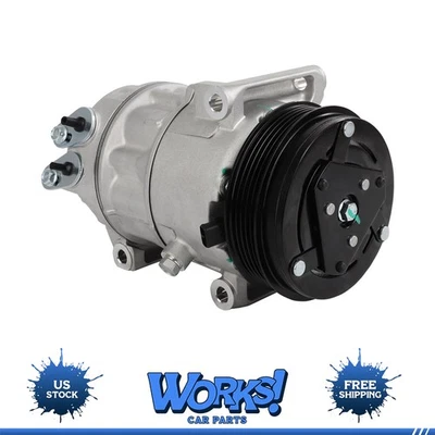 A/C Compressor For Fiat 124 Spider Fiat 500L 1.4L 2017 2018 2019 2020 5-Groove Foto 1 de 4