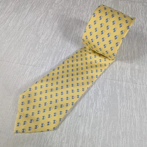 Vineyard Vines Custom Collection Tie Yellow Blue Shields - Picture 1 of 4