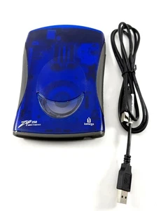 Iomega Zip 250 Z250USBPCMBP Zasilany zewnętrzny dysk dysk twardy USB z kablem USB, DZIAŁA - Zdjęcie 1 z 4