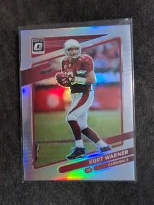 2021 Donruss Optic Kurt Warner Prizm Holo Silver Cardinals #181 Football Card - Bild 1 von 2