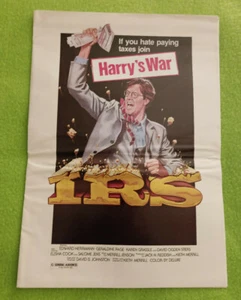 "Harry's War" Edward Herrmann Original Movie Press Book 1981 (uncut) - Picture 1 of 5