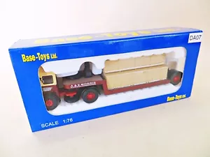 BASE TOYS DA07 LEYLAND BEAVER ARTIC LOW LOADER & LOAD A&E MORRIS' MIB/BOXED 1:76 - Picture 1 of 4