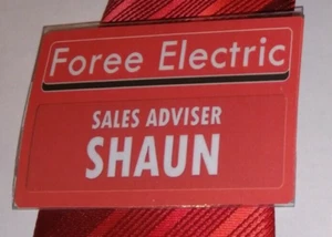 SHAUN OF THE DEAD FOREE ELECTRIC BADGE - Picture 1 of 2