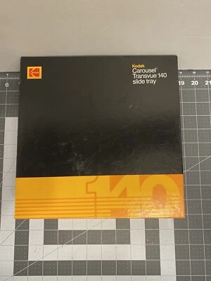 Kodak Carousel Transvue 140 Film Slide Projector Tray Original Box Vintage - Image 1 of 4