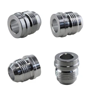 4pcs AN12 Male Aluminium Adapter Weld Bung Nitrous Hose Fitting Tank Intercooler - Picture 1 of 10