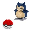 Pokemon Model Nanoblock Compatible SNORLAX Pokeball and Gift Box Micro Brick Toy