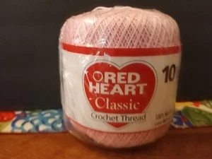 RED HEART CLASSIC CROCHET THREAD COLOR 0401 ORCHID PINK SIZE 10 300 YARDS NEW!! - Picture 1 of 2