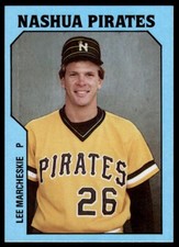 1985 TCMA Nashua Pirates Lee Marcheskie Nashua Pirates #16