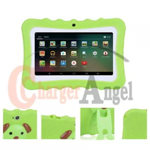 7 inch Kids Tablet Android 9 Tablet for Kids Toddler 64GB WiFi BT Dual Cameras - Picture 1 of 12