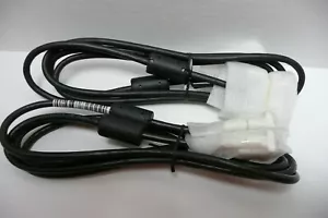 2 Pk Dell 18 Pin DVI Cable, 453030300440R, DVI DIGITAL SINGLE LINK, E101344 - Picture 1 of 1