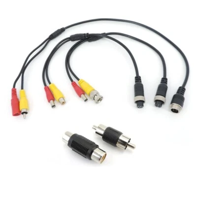 4Pin M12 Aviation Head Male/Female to RCA DC  male Female Cable Plug cord - Image 1 of 4