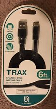 TRAX + Sync USB Type-C Cable 6ft .