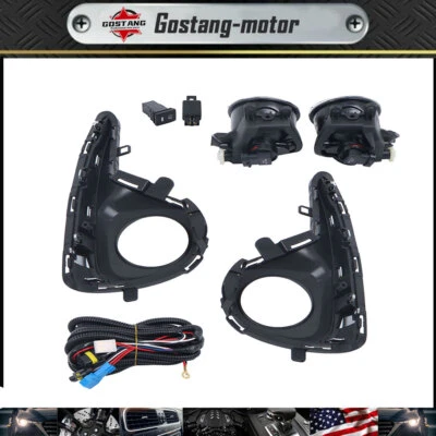 For 2018-2020 Toyota Yaris Yaris (2-vehicle) Fog Light Kit With Wiring Harness - Image 1 of 4