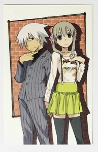 Soul Eater Postcard Vol.1-03 Shonen Gangan Comics Japanese Manga Ohkubo 03 - Picture 1 of 4