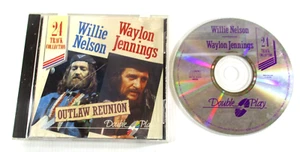 Willie Nelson Waylon Jennings Outlaw Reunion CD Tring International 24 Tracks - Picture 1 of 7