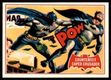 1989 Topps Batman Deluxe Reissue Edition Counterfeit caped Crusader #42A
