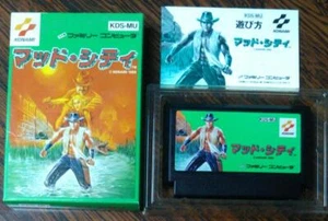 Used Konami 1988 Mad City Nintendo Famicom NES Action / Adventure Japanese Retro - Picture 1 of 12