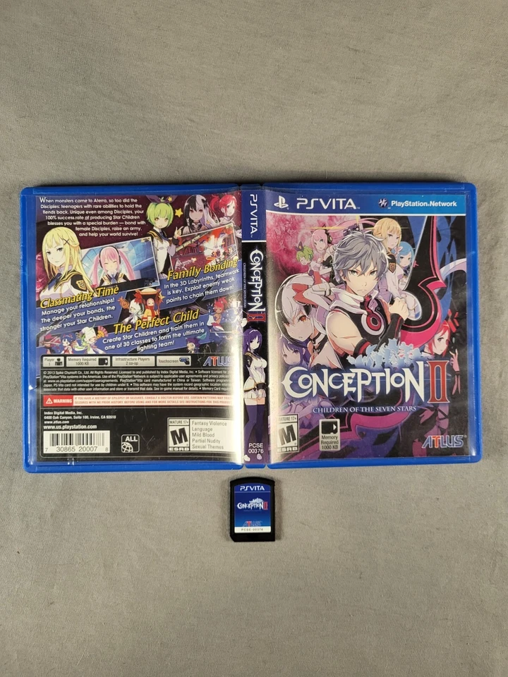 Conception II: Children of the Seven Stars, PS Vita, Complete, Authentic! - Image 1 of 1