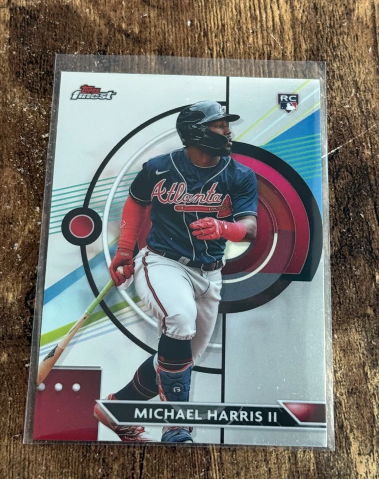 2023 Topps Finest Base RC #34 Michael Harris II - Image 1 of 1