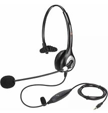 ARAMA A600 3.5mm Call Center Headset - Smartphone, Skype Compatible