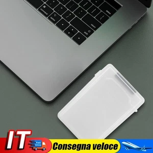 3.5 Inch IDE SATA HDD Hard Drive Disk Storage Box Plastic HDD Caddy Case(White) - Photo 1/10