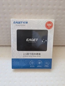 480 GB Internal SSD EAGET SATA III 2.5 inch - NEW / SEALED - Picture 1 of 13