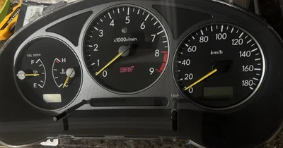 Cuadro de instrumentos Subaru Impreza Sti 01-02 kmh Jdm Foto 1 de 2