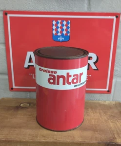 Vintage French Antar Multiservice Grease Graisse 1KG Can / Tin - Picture 1 of 17