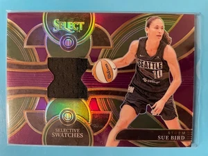 Sue Bird – 2024 Select WNBA “Selective Swatches” #SW-SB Purple /49 (Storm) - Picture 1 of 2