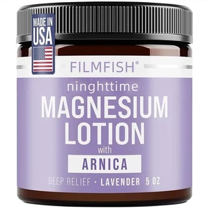 Nighttime Magnesium Lotion with Arnica – Soothing Relief & Relaxation 5 Oz - Picture 1 of 9