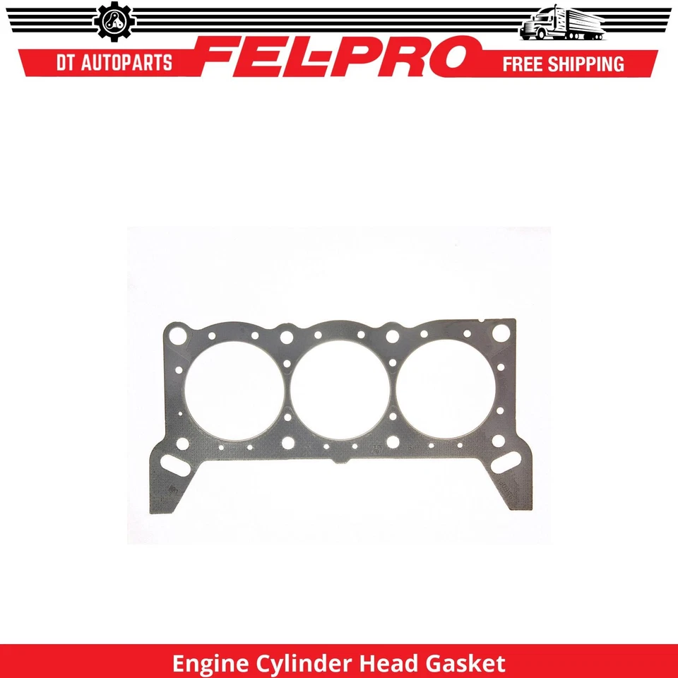 For 1988-1995 Ford Taurus 3.8L V6 Engine Cylinder Head Gasket Fel-Pro 1989 1990 - Image 1 of 1