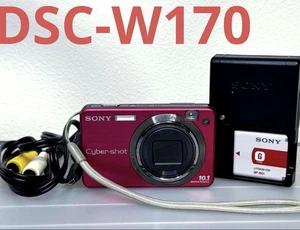 Sony Cyber-Shot DSC-W170 Compact Digital Camera Tested Excellent Condition - Picture 1 of 12