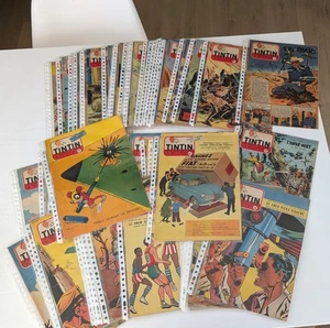 Le journal de Tintin 1955 année complète  52 fascicules superbe couverture !!! - Picture 1 of 6