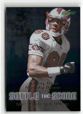 1999 Score #20 Jerry Rice / Randy Moss Settle the Score ☘️128 - Image 1 of 2