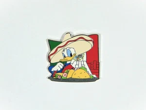 Prendedor Disney 2019 Epcot Food & Wine Festival Caja Misteriosa Pato Donald México RARO - Imagen 1 de 3