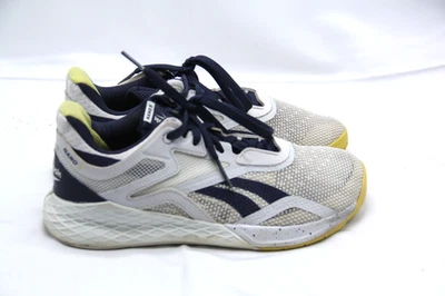 Reebok Crossfit Nano X Shoes Women's 7.5 Gray Vector Navy Blue Workout FV6766 - Image 1 of 4