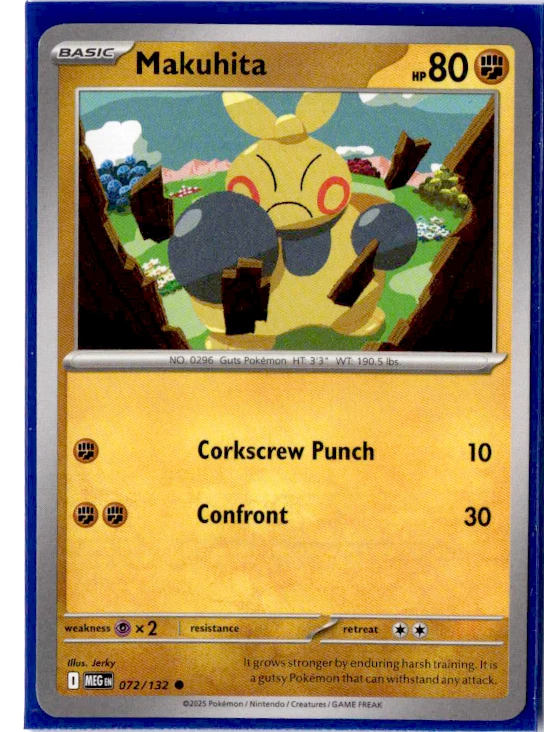 Makuhita - 072/132 - Pokemon Mega Evolution - Image 1 of 1