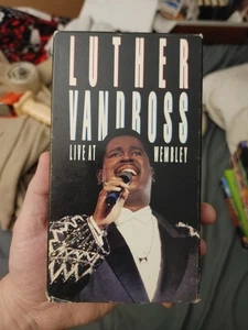 Luther Vandross - Live at Wembley (VHS, 1989) - Imagen 1 de 3