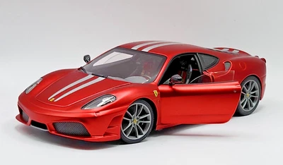 Hot Wheels Elite Ferrari F430 Scuderia 1:18, rojo plano metálico (leer descripción) Foto 1 de 4