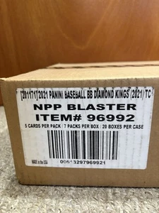 2021 Panini Diamond Kings Baseball Blaster Box Case Factory Sealed 20 Boxes New - Picture 1 of 3
