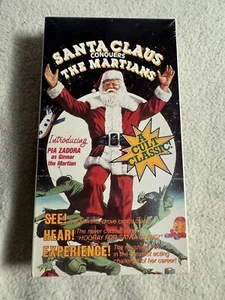 Santa Claus Conquers The Martians VHS SEALED Cult Classic Sci-Fi PLEASE READ - Picture 1 of 12