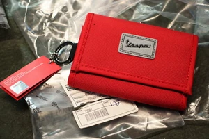 L79) Vespa Portemonnaie Trip Rot 606776M002 Geldbörse Brieftasche Weihnachten - Imagen 1 de 6