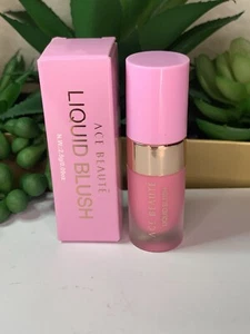 ACE BEAUTÉ Blushed Up Liquid Blush in Blushing Bouquet Brand New In Box MINI - Picture 1 of 4