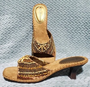 CL By Laundry Elvina Satin Bronze Womens Size 7.5 M - Picture 1 of 8