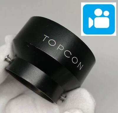 🎦VIDEO👀🌟Fast neuwertig🌟 Topcon Metallhaube für PR・PRii aus JAPAN - Bild 1 von 4