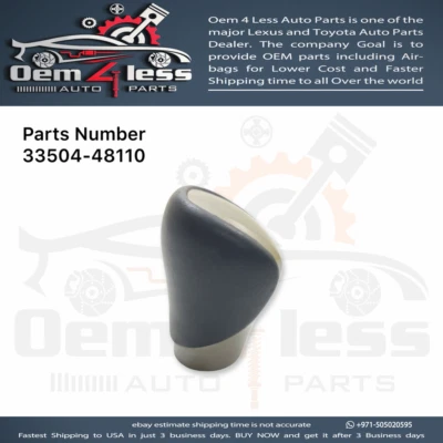 Lexus RX450h L Transmission Gear Shift Knob 2020, 2021, 2022 OEM 33504-48110 - Image 1 of 4