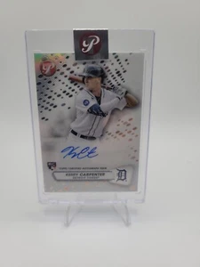 2023 Topps Pristine #PA-KCA Kerry Carpenter (RC) Autograph Encased - Picture 1 of 2