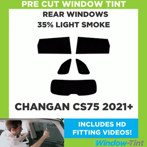 Pre Cut Window Tinting Film for Changan CS75 2021+ 35% Light Rear Tint Kit tint - Picture 1 of 9